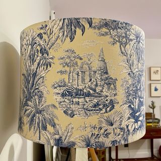 Pantalla lámpara Toile de lino 40cm