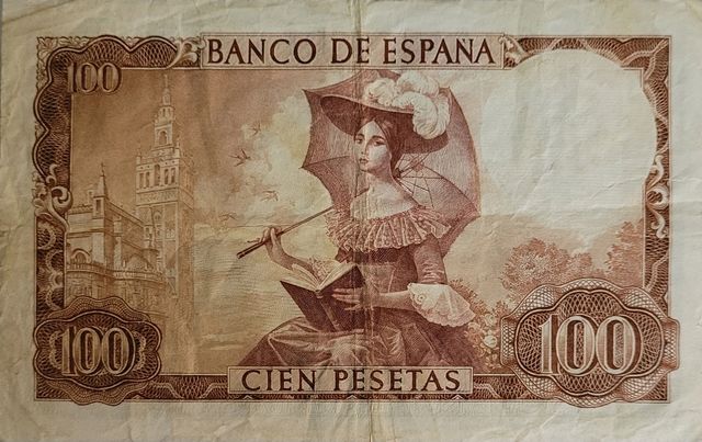 Billete 100 Pesetas 1965 El Banco de España