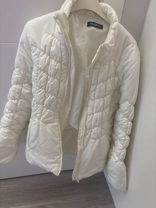 Chaquetón acolchado blanco PARROT