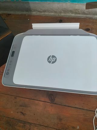 Impresora HP Gris y Blanca