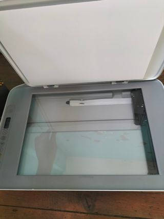 Impresora HP Gris y Blanca