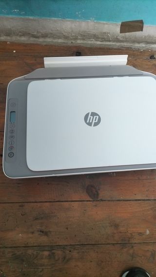Impresora HP Gris y Blanca