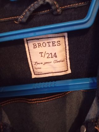 Chaqueta vaquera niña BROTES T/214 Talla M