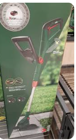 Desbrozadora corta bordes eléctrica