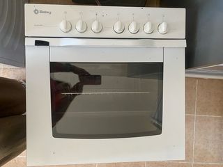 Vitrocerámica y horno