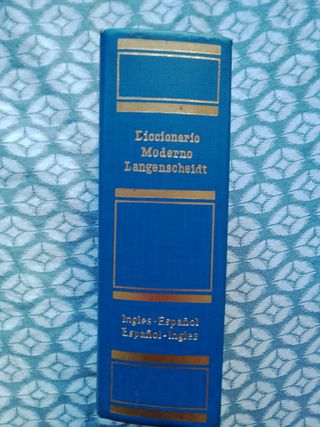 Diccionario ingles español