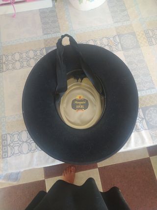 Sombrero Cordobés Negro Talla 55 Seminuevo