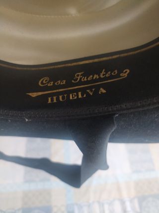 Sombrero Cordobés Negro Talla 55 Seminuevo