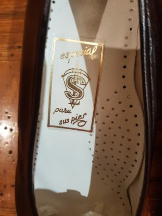 Zapatos de señora Curapies piel nuevos T.36/37