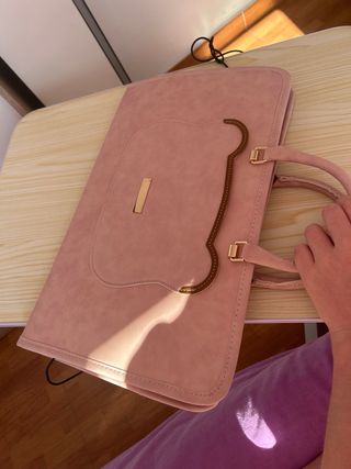 Funda portátil 15,6 rosa