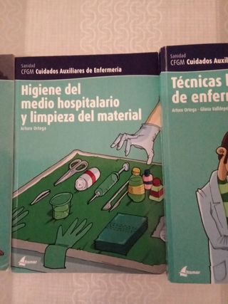 Libros CFGM Cuidados Auxiliares de Enfermería 