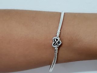 Pulsera Pandora de cadena de serpiente 21cm