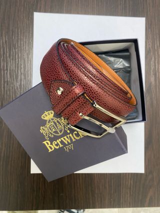 Cinturón de cuero Berwick hombre