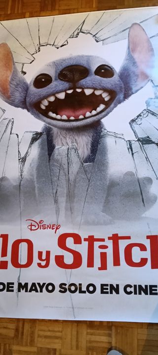 Póster Lilo y Stitch Disney
1'70 x 1'40cm