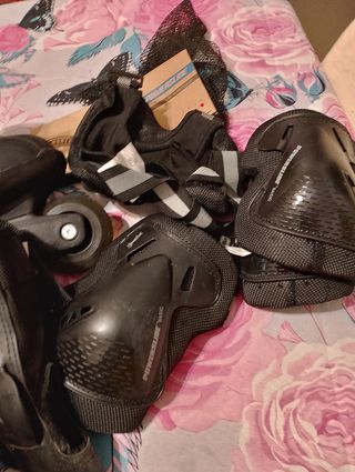 Rollerblade Oxelo uomo + protezioni