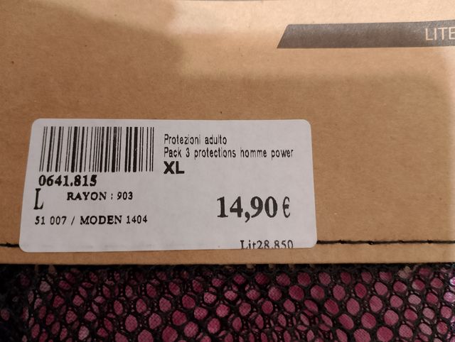 Rollerblade Oxelo uomo + protezioni