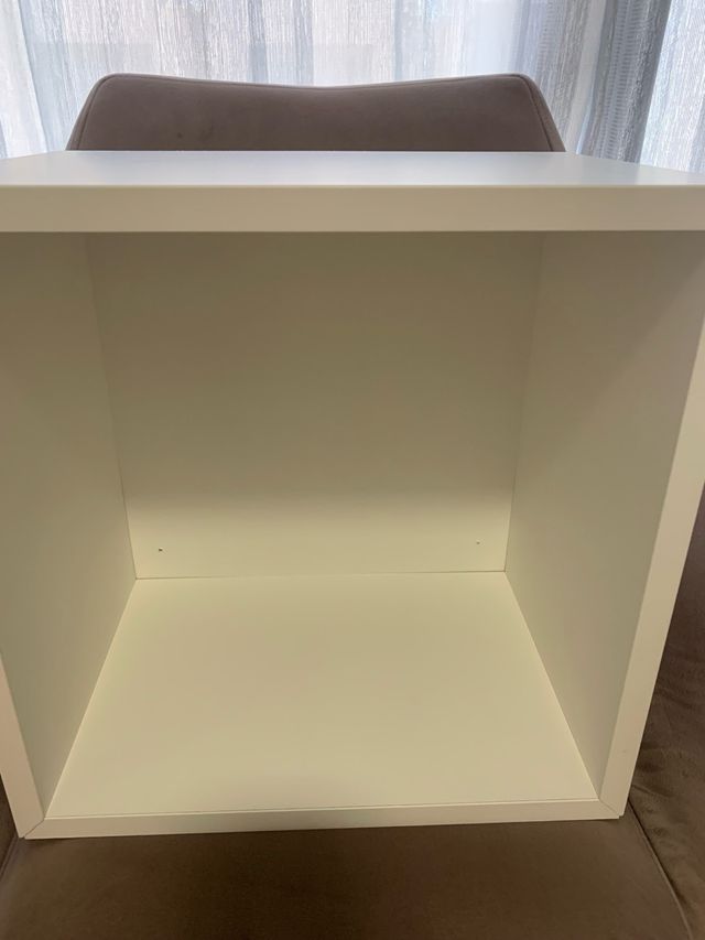 Cubo blanco Ikea EKET