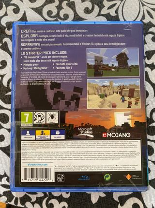 Minecraft PS4 (PlayStation 4) con Starter Pack