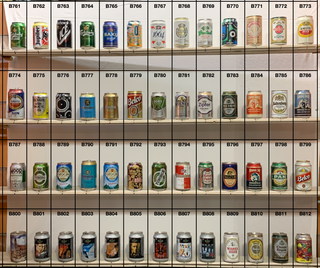 Lattine da collezione vuote