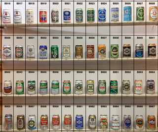 Lattine da collezione vuote