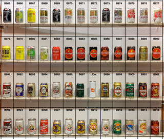 Lattine da collezione vuote