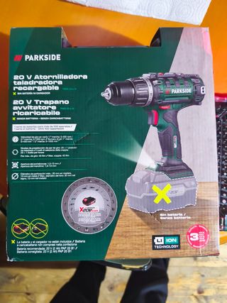 Parkside 20V Taladro Atornillador
