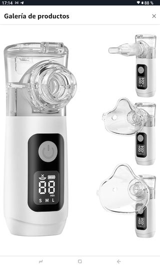 Nebulizador portátil para niños y ancianos