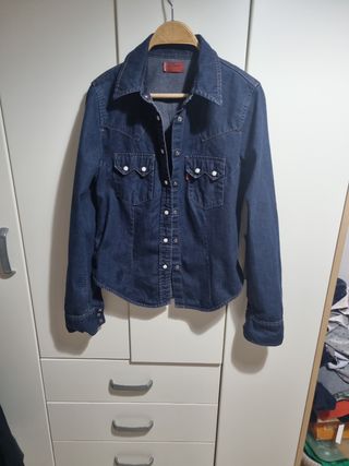Chaqueta Levis Mujer Azul