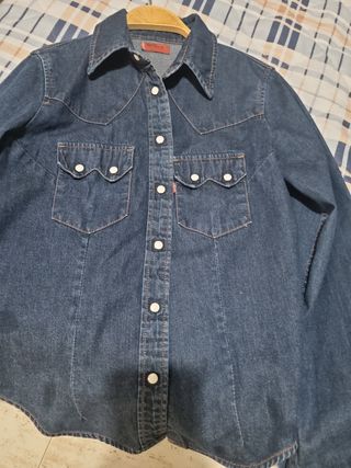 Chaqueta Levis Mujer Azul