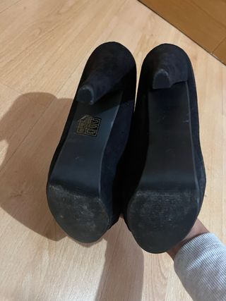 Zapatos de tacón Marypaz negros ante