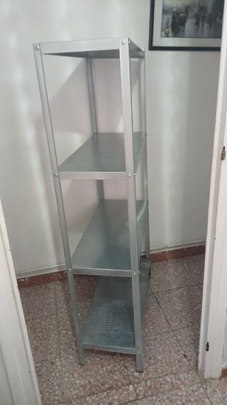 Estantería metálica de 4 baldas