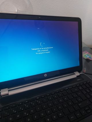 Ordenador Portátil HP Gris.