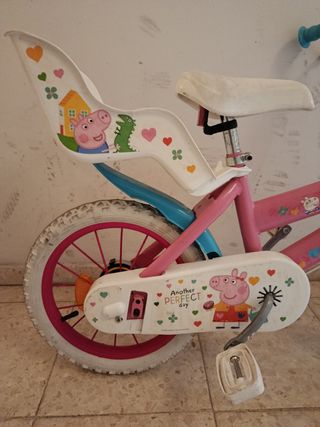 Bicicleta Peppa Pig 14 pulgadas