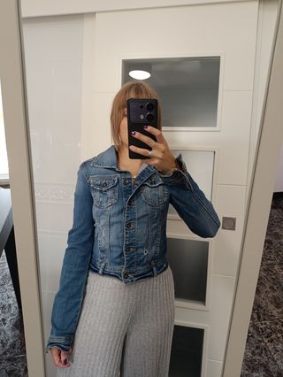 Chaqueta vaquera azul