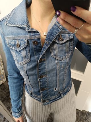Chaqueta vaquera azul