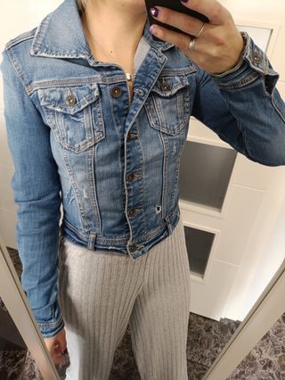 Chaqueta vaquera azul