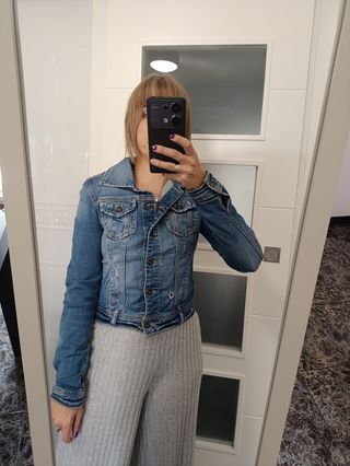 Chaqueta vaquera azul