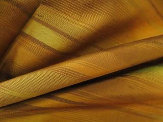 Giacca Kimono Haori Marrone Giallo