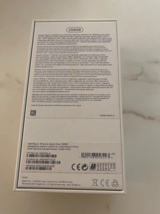 Caja Original iPhone X