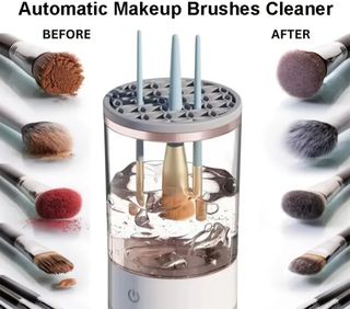 Limpiador Automático de Brochas de Maquillaje