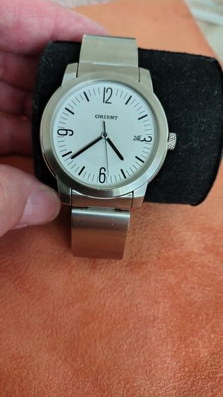 Orologio Orient Argento Bianco