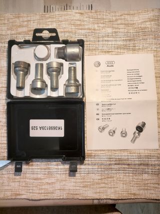 Tornillos Antirrobo VAG (Volkswagen)