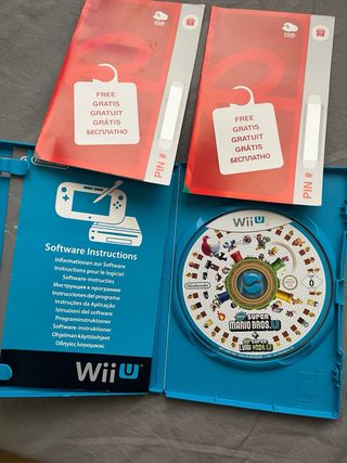 New Super Mario Bros. U + Luigi U Wii U + puntos