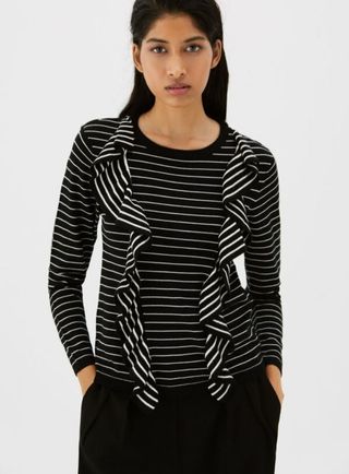 Jersey Cortefiel rayas T M con etiqueta