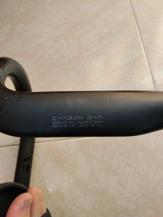 Manillar Avanforce Carbon Bar con Potencia de AL
