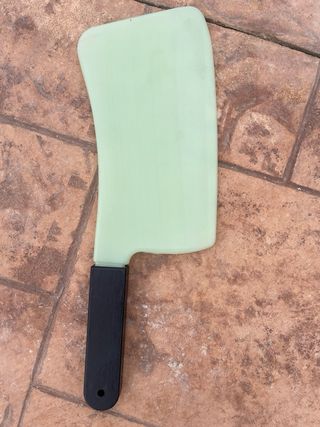 Accesorio disfraz cuchillo fluorescente Halloween