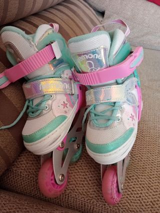 Patines en línea niña talla 28-31