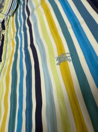 Camisa Burberry Rayas Multicolor