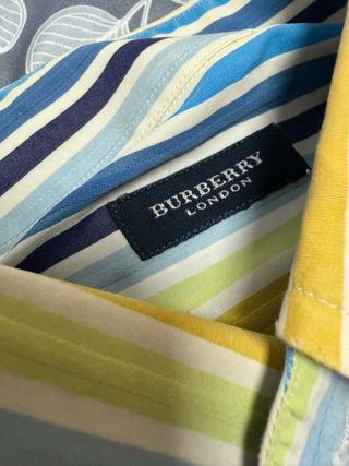 Camisa Burberry Rayas Multicolor