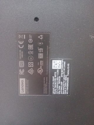 Ordenador Portátil Lenovo 80TG Negro